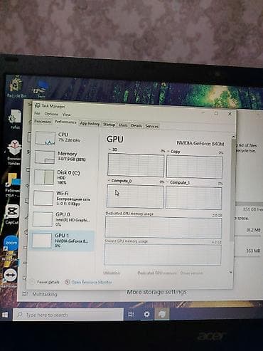 ayfon x max: Acer notebook 8 ram yaddaş 1tb səliqəli vəziyyətdə batareya da normal — 7
