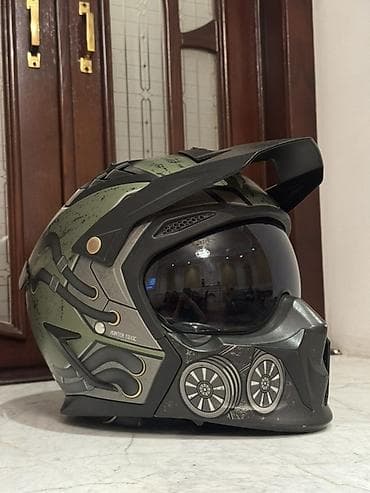 Axxis “Hunter Toxic” motosiklet dəbilqəsi.Tezedi.M razmer.Cuzi endirim