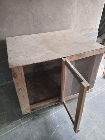 Taxta qəfəs/konteyner – havalandırmalı Məhsul təsviri: - Material