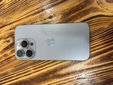 IPhone 15 Pro, 256 GB, Natural Titanium, Simsiz şarj
