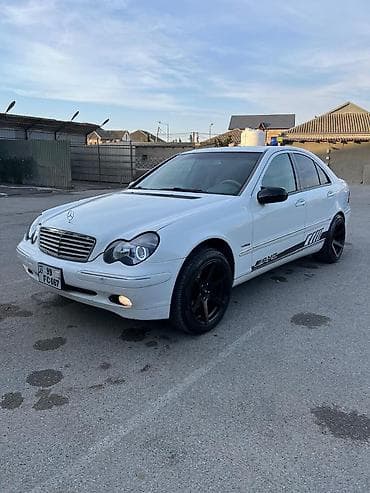 Avtomobil satışı: Mercedes-Benz C-Class (W203) sedan – ağ rəng Xüsusiyyətlər: - — 5