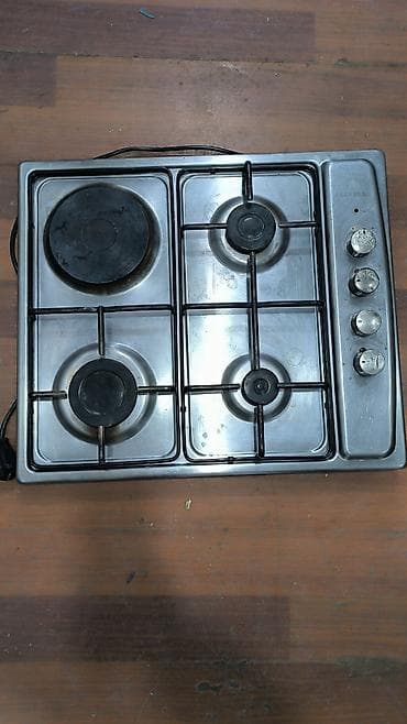 Qarışıq sobası Ayrıca dayanan, 4 gözlü, İşlənmiş