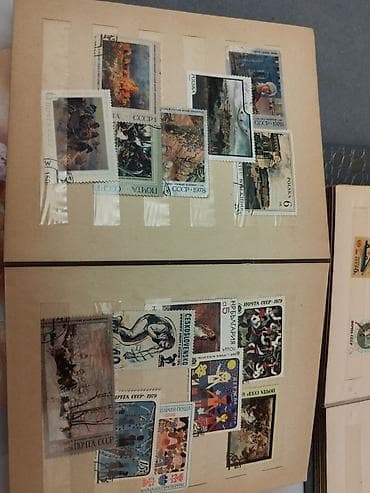Спорт и отдых: Filateli kolleksiyası – markalar və albomlar dəsti. Ciddi olanlar — 5