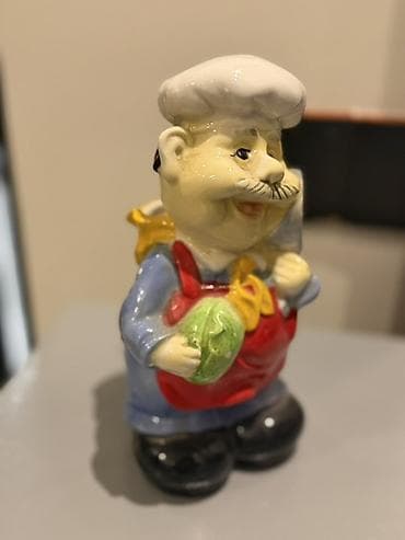 Fiqurlar: Fiqur, Keramika, rəng - Ağ — 2