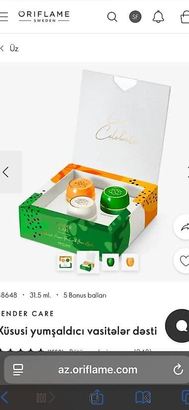 qadın tursikləri: Kosmetik dəst, Oriflame, 3 məhsul — 2