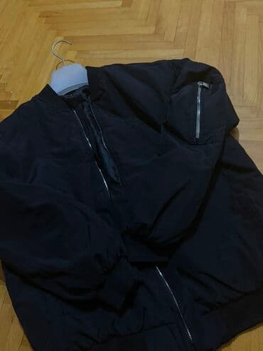 kişi dəri godəkcələr: Unisex bomber gödəkçə - Model: oversize bomber - Rənglər: qara - — 8