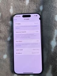 iphone 15 pro ikinci əl: IPhone 15 Pro, 256 GB, Black Titanium, Face ID — 8