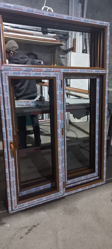 sebeke pencere: Plastik Şəbəkəli Pəncərə 60x100. 100 man — 15