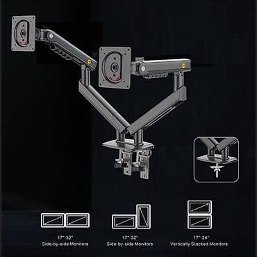 manitor komputer: Monitor ARM NB Ergonomic A5C Dual - iki monitor üçün nəzərdə tutulmuş — 4