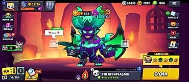 Brawl Stars hesabı – yüksək səviyyəli oyun içi göstəricilər və zəngin
