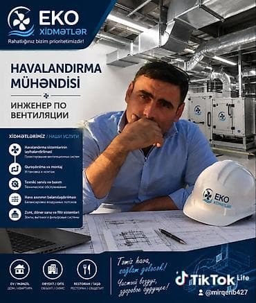 ev temiri dizayn: EKO XİDMƏTLƏR – Havalandırma və soyutma üzrə peşəkar həllər Xidmət — 1