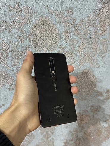 poco c75 qiymeti: Nokia 6.1, rəng - Qara — 1