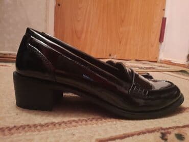 Şəxsi əşyalar: Tuflilər, Ölçü: 38, rəng - Qara, İşlənmiş — 2