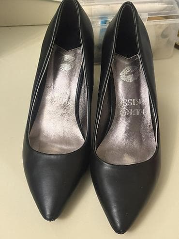 Qadın klassik tufliləri – Euro Kiss - Rəng: qara - Model: sivri