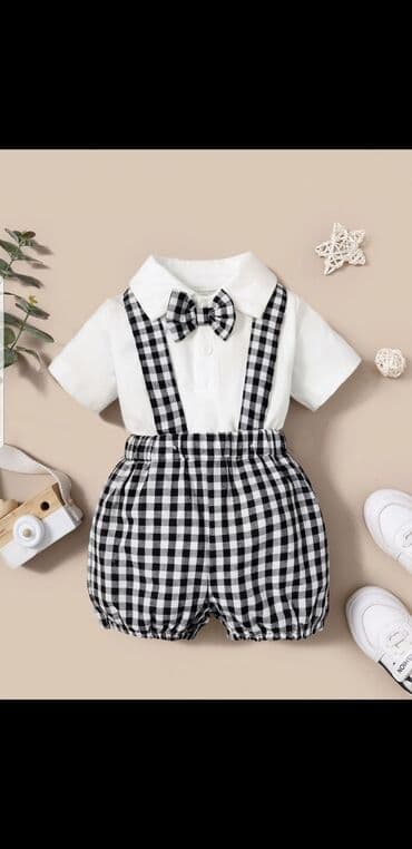 panco uşaq geyimleri instagram: Uşaq dəsti, Uniseks, 0 - 3 ay — 3