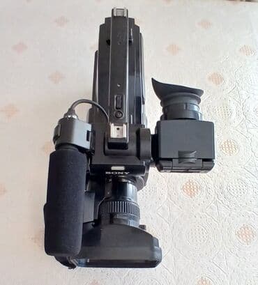 видеокамера sony профессиональная: Sony peşəkar videokamera - Brend: Sony - Korpus: çiyinüstü dizayn, ön — 1