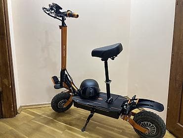 electro gitara: Elektrik skuter – off-road təkərlərlə, oturacaqlı model - Güclü — 5