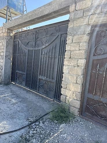 Metall darvaza və qapılar dəsti - Material: qalın metal/prokat sac