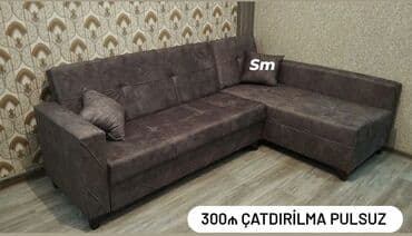 2 mərtəbəli carpayı: Künc divan, Parça, Bazalı, Açılan, Kitab — 1