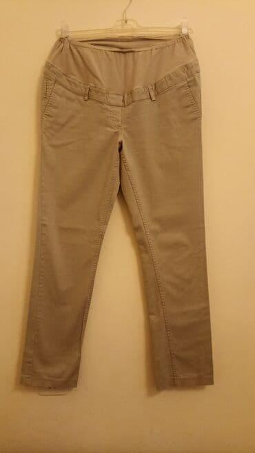 hamilə qadınlar ucun şalvarlar: Şalvar, H&M, XL, rəng - Bej — 2