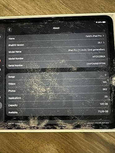 ikinci el ipad mini 5: Apple iPad Pro 11 (2020), 11", 128 GB — 5