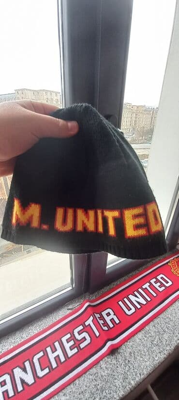 kişilər ucun papaq və şarf dəstləri: Papaq, Adidas, S/56, rəng - Qırmızı — 6