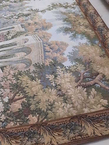 saxta baba sekilleri: Гобилен винтаж "терраса на озере Комо" Италия размер 1,75×80 — 3