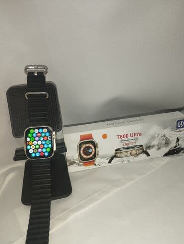 noutbuk ekranı: Yeni, Smart saat, Sensor ekran, rəng - Qara — 2