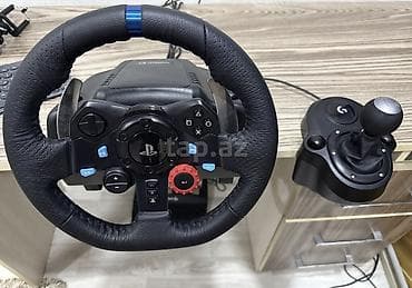 Logitech G29 Driving Force + Logitech Driving Force Shifter dəsti -