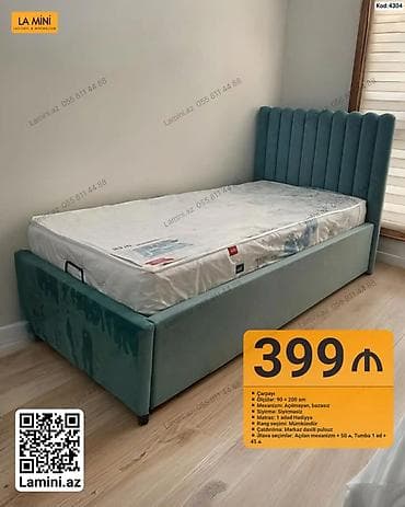 Çarpayı – La Mini (Kod: 4303 və 4304) - Ölçü: 90 × 200 sm - Mexanizm — 1
