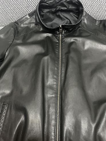 Üst geyimləri: Мужская кожаная куртка Korkmaz Collection, размер 54 (XL), натуральная — 2