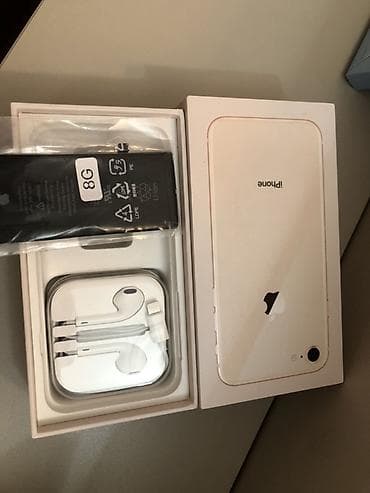 ipona: IPhone 8, Qızılı, Barmaq izi — 7