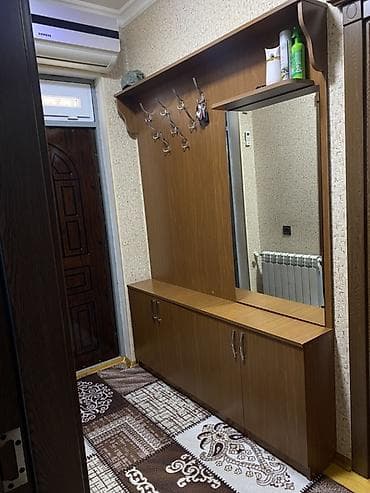 kupe dolablar: 4 qapılı, Güzgülü, Qəhvəyi, Digər material, Açılan, Düz dolab — 1