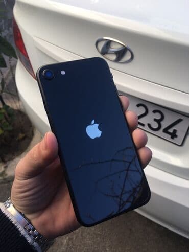 i̇phon: IPhone SE 2020, 128 GB, Jet Black, Barmaq izi — 2