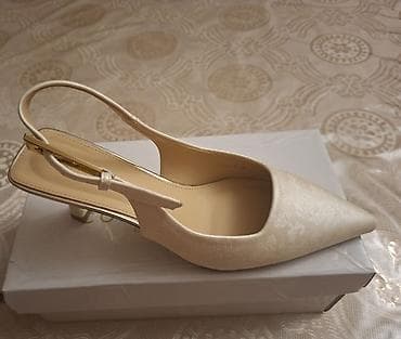 Qadın ayaqqabısı – açıq dabanlı slingback model Hec geyinilmeyib — 1