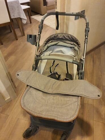 universal araba mima xari: Uşaq arabası – komfortlu və funksional model - Rəng: boz/bej — 2