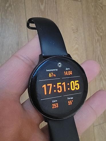 Smart saatlar: Smart saat, Samsung, Sensor ekran, rəng - Qara — 6