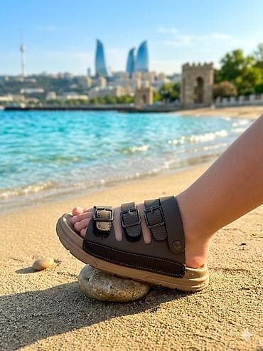 Uşaq üçün komfortlu yay sandal modeli - Dizayn: Üç ədəd tənzimlənən — 1