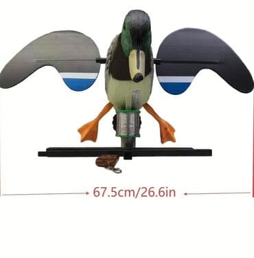 manken başı: Uçan qanadlı ördək maketi – ov və quş cəlbetməsi - Realistik mallard — 2