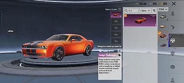 Dodge: PUBG MOBILE hesabı – premium kolleksiya - Nadir nəqliyyat: Dodge — 4