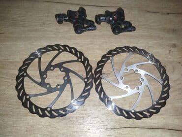 Tavalar: Velosiped üçün disk əyləc komplekti Məhsulun tərkibi: - 2 ədəd rotor — 1