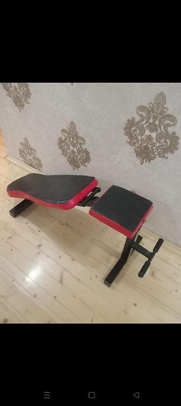 trenajor aləti: Çoxfunksiyalı trenajor skamyası - Tip: Çevrilə bilən fitnes skamyası — 1