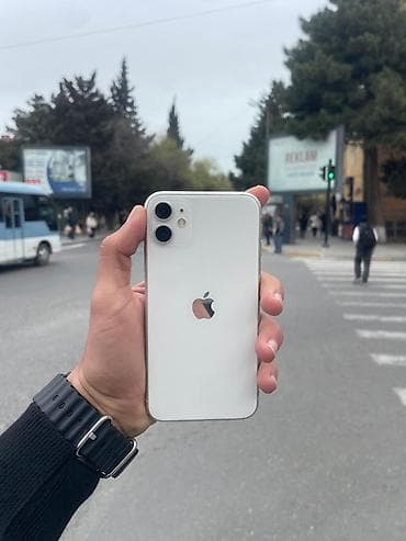 iphone 11 sadə: IPhone 11, 64 GB, Ağ — 1
