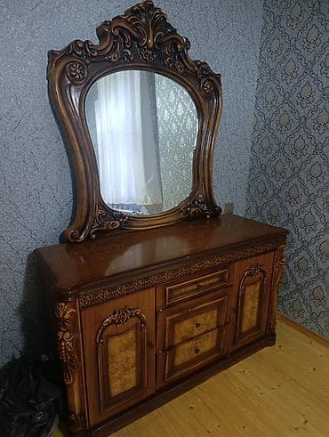 şkaf dolab: İKİSİ BİR YERDƏ 50 AZN TƏK ŞƏKİLDƏ 30 AZN - Material: ağac əsaslı — 2