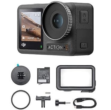 mac air: DJI Osmo Action 3 action kamera Xüsusiyyətlər: - Video: 4K 60 k/s — 1