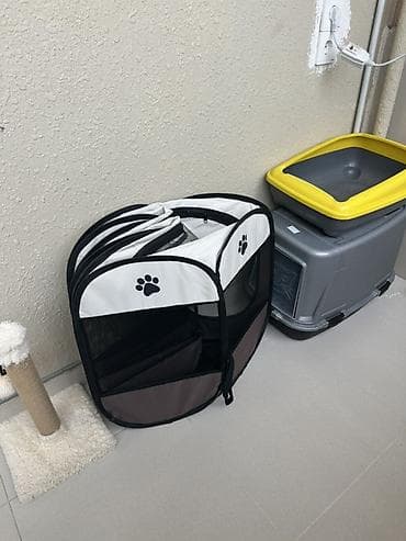 heyvan paltarı: Ev heyvanları üçün aksesuarlar dəsti Tərkibi: - Qapılı plastik pişik — 2