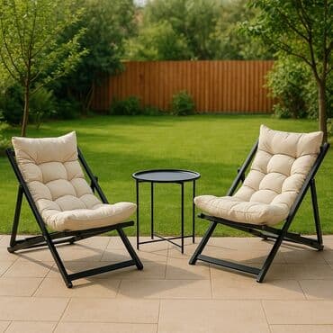 bitki toxumlarinin satisi: Şezlonq. Bağ, balkon üçün şezlonq dəsti. Qiyməti - 1 ədəd şezlonq — 1