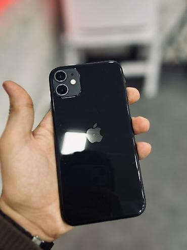 android tv box: IPhone 11, 64 GB, Qara, Simsiz şarj — 1