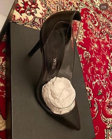 deri kurtka: Qadın üçün klassik stilettolar - Brend: WAND Paris (etiketdə — 8