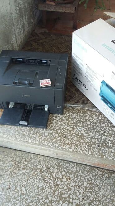 dirnaq aparat: Printer Canon i-sensys LBP7018c Çap aparatı yaxşı vəziyyətdədi, çox — 1